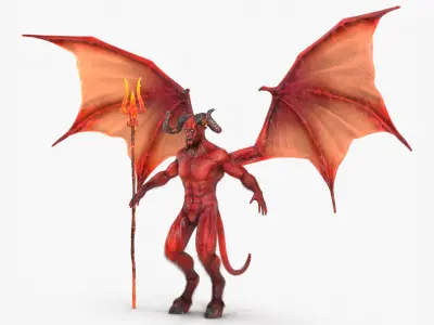  Devil Fur Rigged and His Throne Collection 