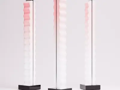 Cometa Floor Lamp Low-poly 3D model