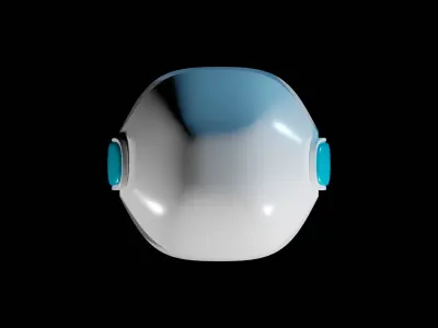 Mini Stylized Robot  3D model