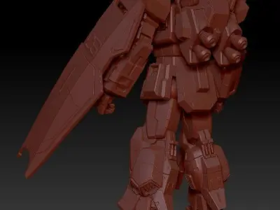 Gundam MK2 RX-178  3D print model