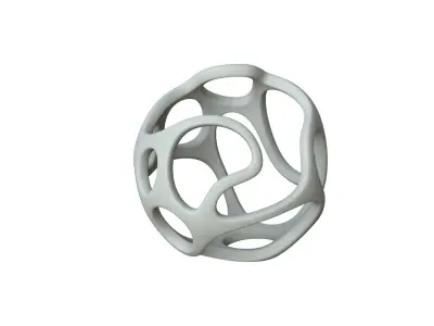 SciFi Cube Object No 38675 Low Poly Shape Texture
