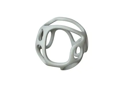 SciFi Cube Object No 33682 Low Poly Shape Texture