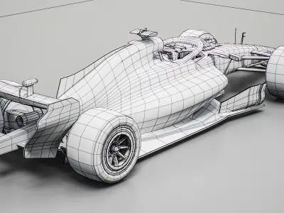  Audi F1 2026 Preseason Concept Race Car 