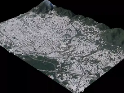 San Pedro Sula - Honduras 3D model