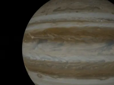 Planet Jupiter 3D model