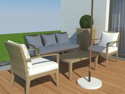 Family House 5 3D model