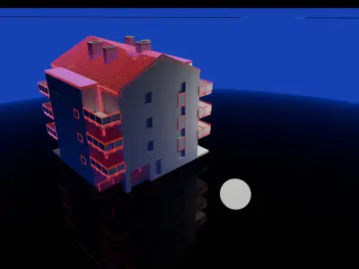 Banglo Free 3D model