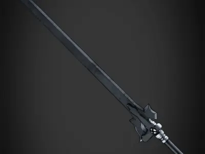 Sword Art Online Kirito Elucidator Sword for Cosplay 3D print model