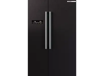 Bosch Refrigerator Low-poly 3D model