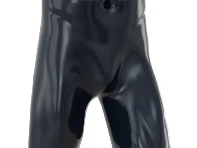 Mannequin legs for underwear 105 3D model