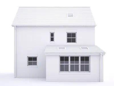 British House Theale C 3D model