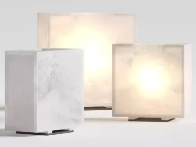 Dema Alabastro Table Lamps 3D model