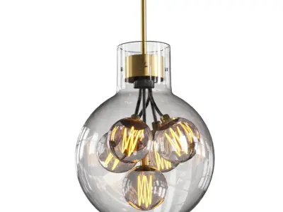 vappe Lampatron Low-poly 3D model