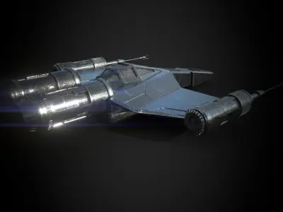 Space Ship  3D model buy