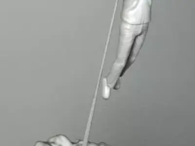 IMAGINATION person in air 3D model