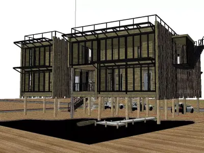 Creative Design-Holiday Cabin-0145 3D model