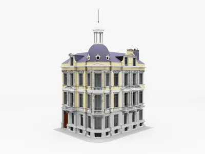 Classic Townhouse 3D model