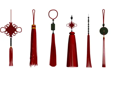 pendant Low-poly 3D model