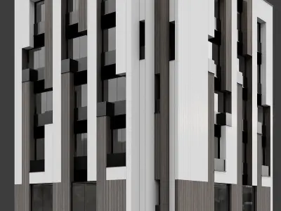 RESIDENTIAL BUILDING NO68 A 3D model