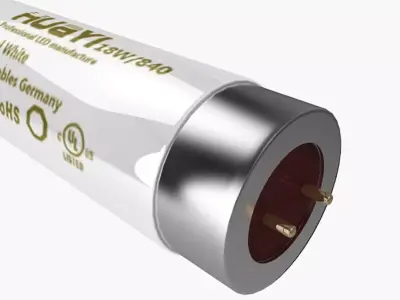 Fluorescent Tube 3D model