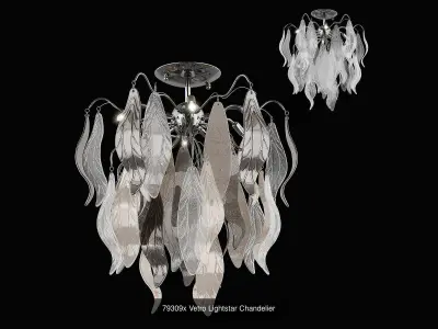 793 Vetro Lightstar Collectiont of Lamps 3D Model Pack