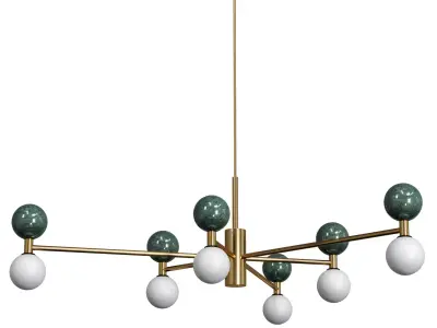 dalt aromas pendant light Low-poly 3D model