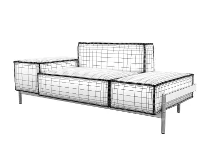 DS-21-102 modern sofas and chairs 3D model