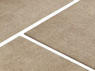 Carpet set 3105 - Wool Rug - 4k 3D model