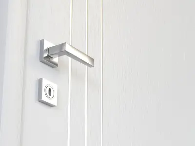 dooris door Low-poly 3D model