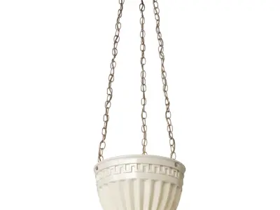 Remains Lighting Opal Glass Chandelier 3D model