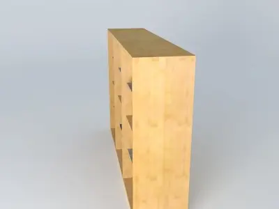 Shelf Cabinet DOORS REGO 22 17 BRW Milano Oak 3D model