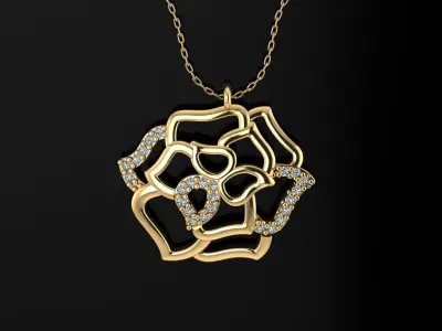 Pendant P085 3D Print Model 3D print model