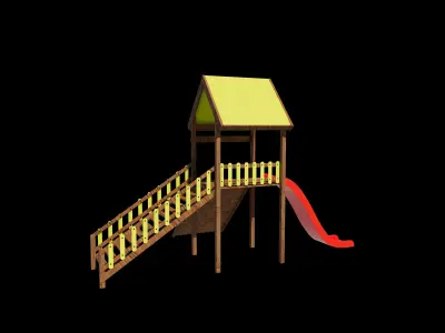 Playground Equipment 3D model