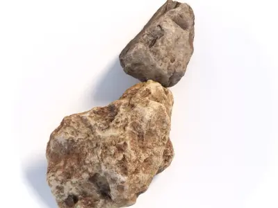 143 stone 3D model