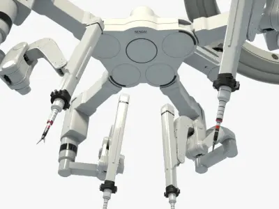 Surgical Robot Arm 3D model