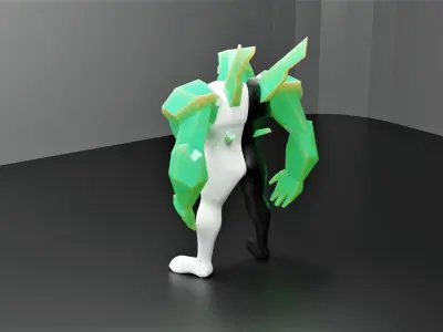 Ben 10 Diamondhead 3D model