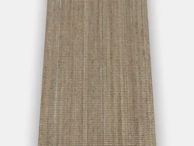 LOHALS Rug flatwoven 1 Low-poly 3D model