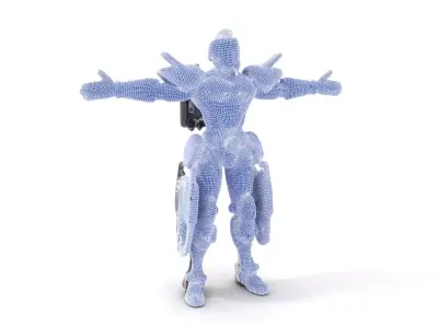 Guardian Exosuit model pack Low-poly 3D model