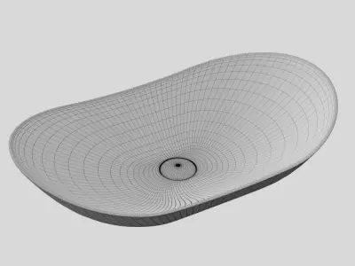 Sink BelBagno BB1404-H311 3D model