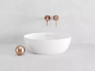 sink ARTIS Villeroy Boch 43x43x13cm 3D model