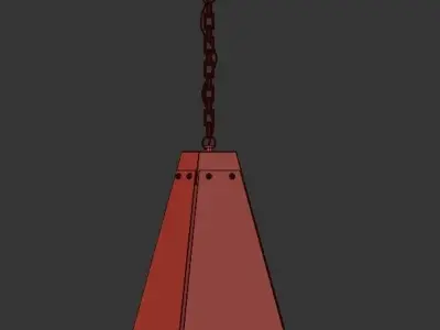 Fursa pendant light 3D model