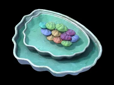 Disney - Seaside Stones 03 3D model