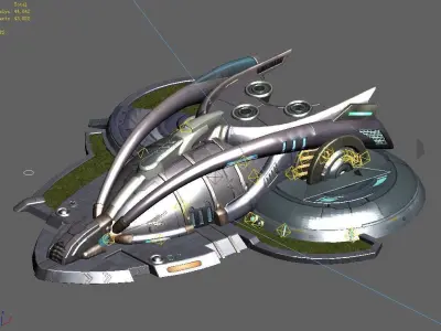 Future World - Research Laboratory 03 3D model