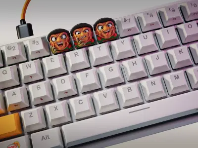 Freddy Kruegger - Nightmare on Elm Street - Keycaps 3D print model