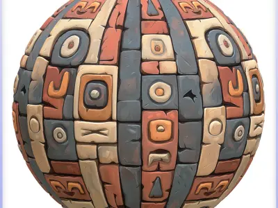 Stylized Wall Seamless Texture Texture 41