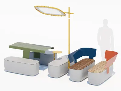 Scape module 3D model