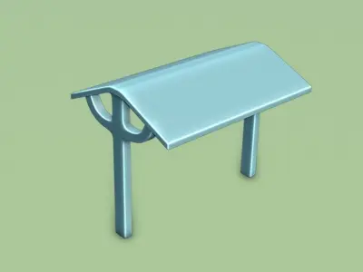  Well Shelter 3D model