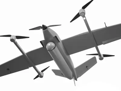  UAV Rigged for Maya Collection 