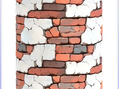 Stylized Wall Seamless Texture Texture 106