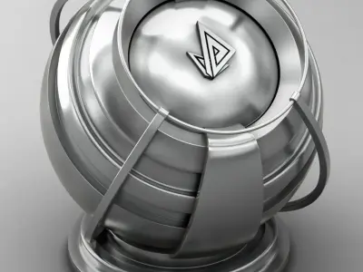 VRAY SHADER---METAL---Yttrium Texture